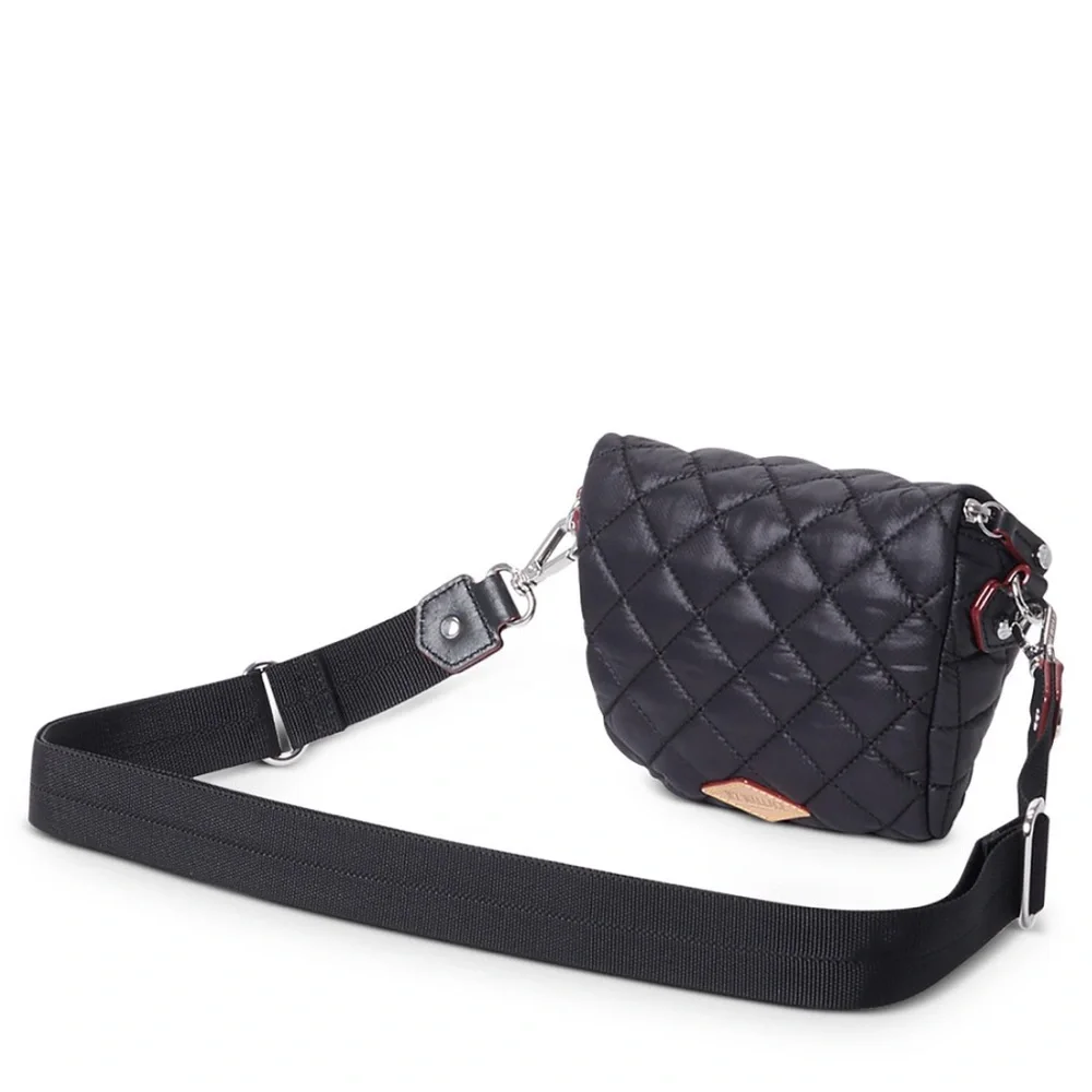 MZ Wallace Navy Micro Crosby Sling Bag - Picture 5 of 11